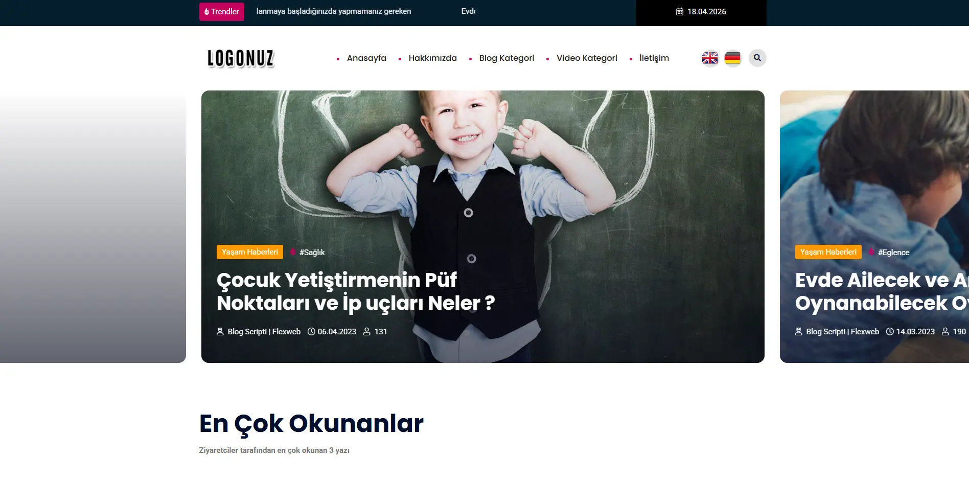 Blog Teması