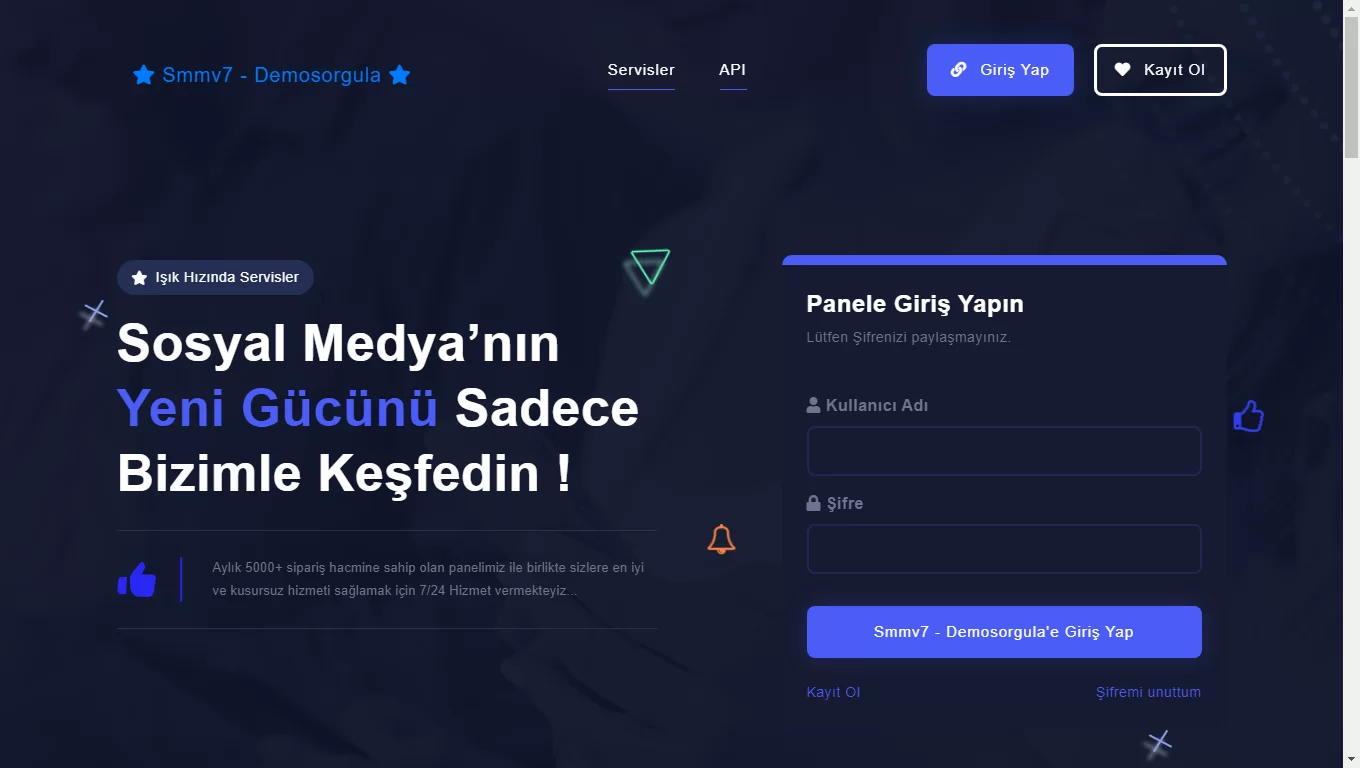 Smmpanel Teması
